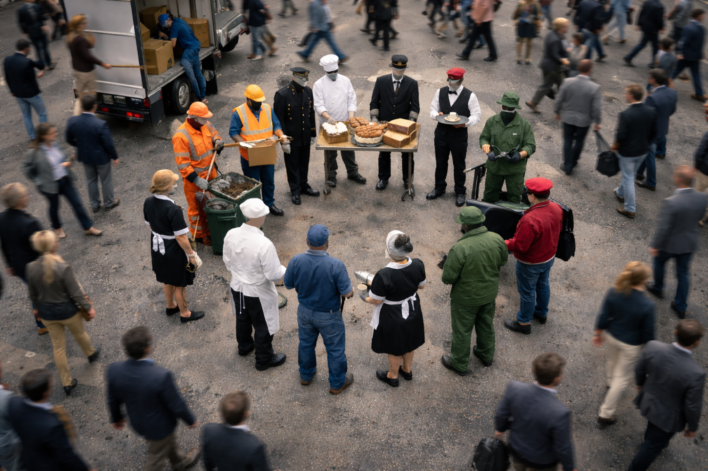 A dignidade por trás do uniforme: o grito dos trabalhadores que a cidade finge não ver
