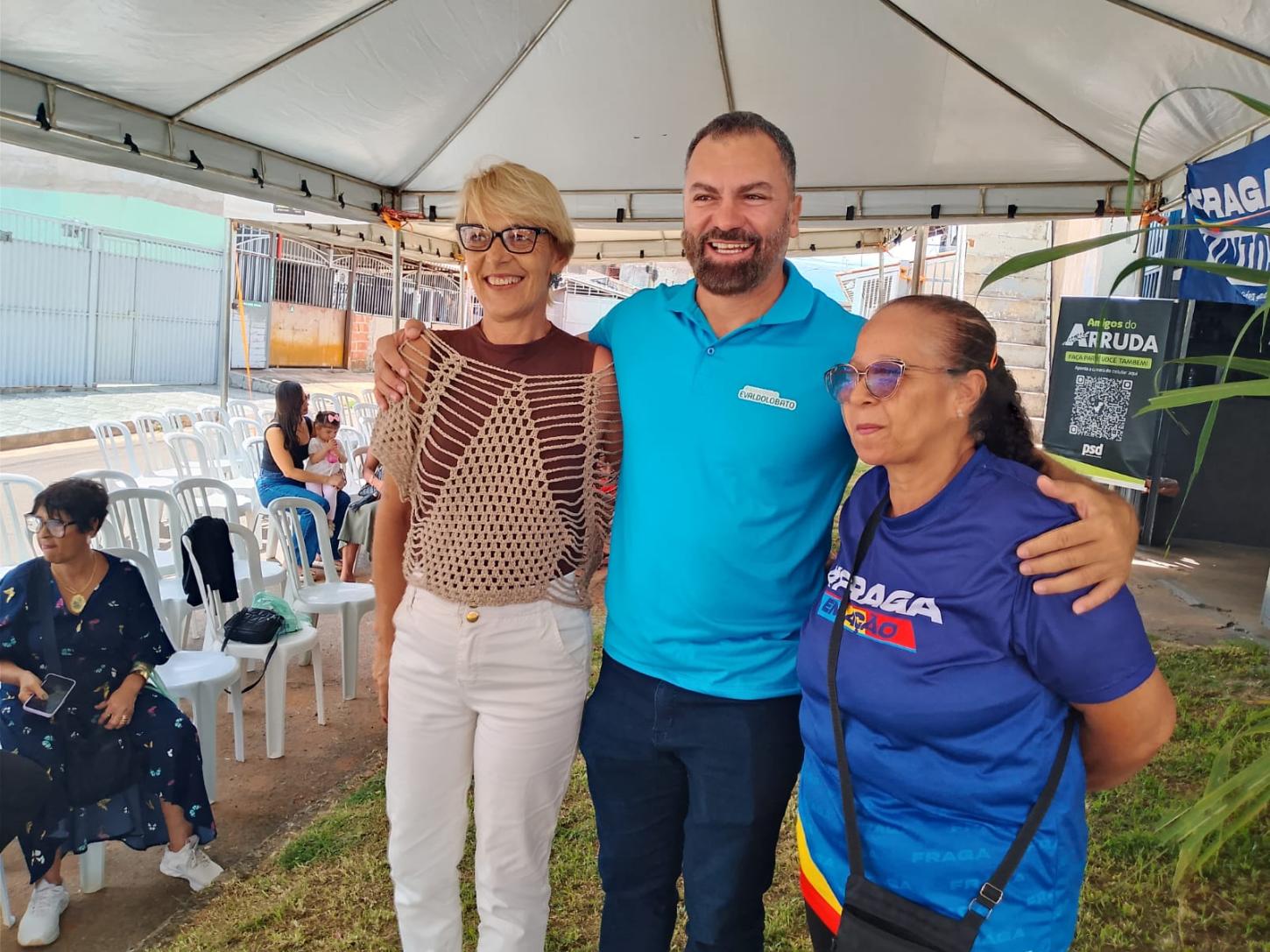 José Roberto Arruda e Evaldo Lobato se reúnem com lideranças no Recanto das Emas neste domingo