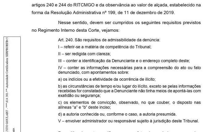 Representação ao MP relata indícios de irregularidades e omissão de receitas na gestão da Feira de Santo Antônio